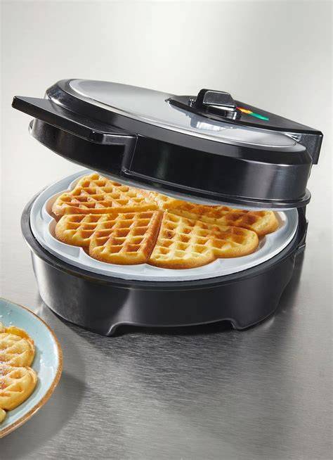 Waffeleisen und Teigvorbereitung