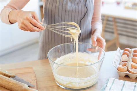 Waffelherstellung Schritt für Schritt