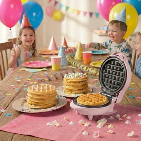 Waffeln als Buffet - ideal für Kindergeburtstage und Familienfeiern