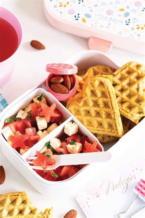Waffeln als Meal Prep: Lunchbox geeignet