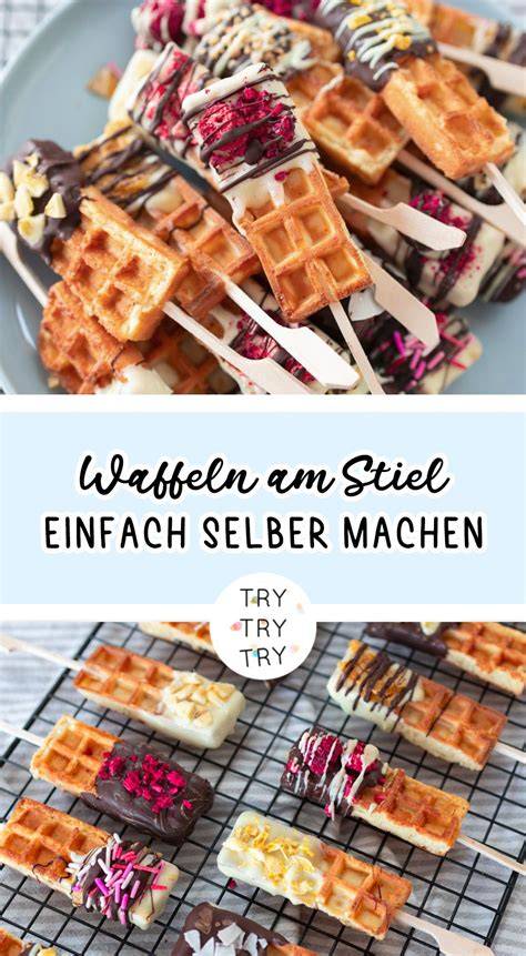 Waffeln als vielseitiger Snack am nächsten Tag