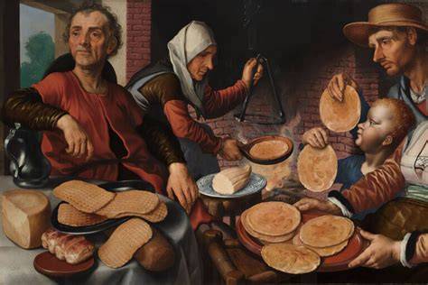 Waffeln auf Jahrmärkten im Mittelalter