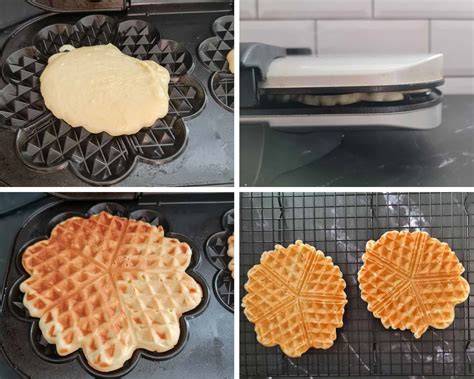Waffeln auf Kuchenrost zum Auskühlen