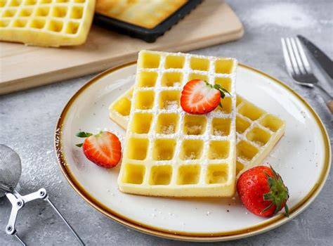 Waffeln aus der Silikonform lösen