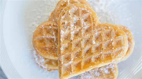Waffeln in Herzform - Traditionelles Rezept