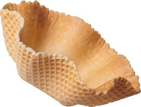 Waffelschalen mit Schokolade und verschiedenen sommerlichen Füllungen