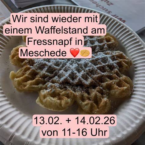 Waffelstand auf einem Markt