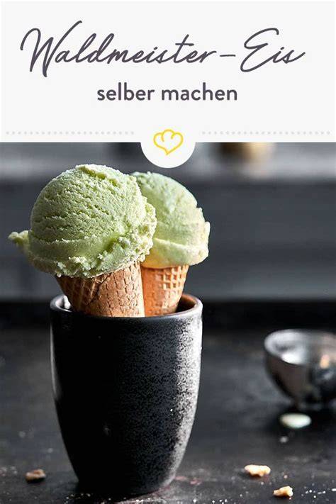 Waldmeister-Eis mit moderner Variante (zuckerfrei)