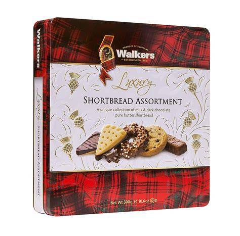 Walkers Shortbread in traditionellem Tartan-Muster
