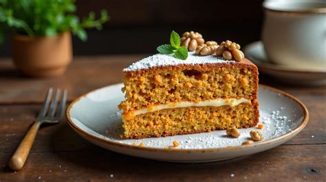 Walnuss-Torte, Crumble, Apfelfüllung