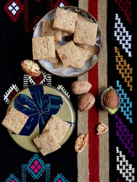Walnusskekse mit Olivenöl