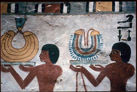 Wandmalerei Honigkuchen Ägypten