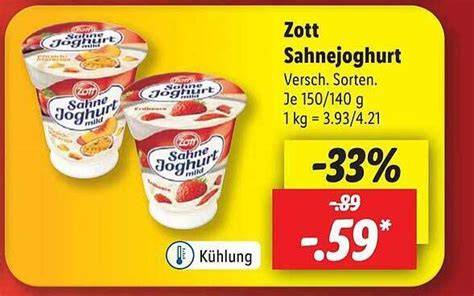 Warnhinweis: Rückruf betroffener Zott Sahnejoghurt-Chargen