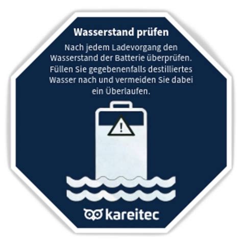 Warnhinweis: Wasserstand prüfen beim Wasserbad