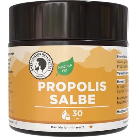 Warnhinweis Allergierisiko Propolis-Salbe