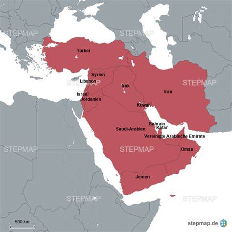 Warnkarte: Herkunftswege (Türkei, Mittlerer Osten, Malaysia) und Einfuhr nach Deutschland