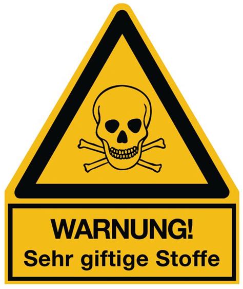 Warnsymbol für Schadstoffe (Arsen, Acrylamid, Kadmium)