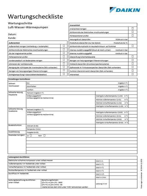 Wartungscheckliste für Eismaschinen