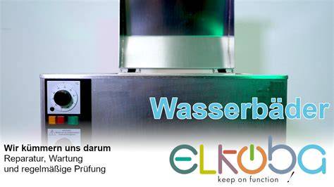 Wasserbad und Temperier-Setup