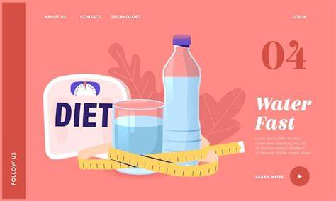 Wasserglas und Infografik zur Flüssigkeitszufuhr