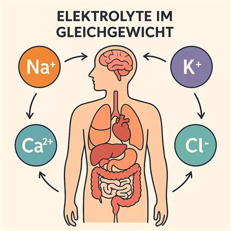 Wasserkreislauf und Elektrolyte im menschlichen Körper