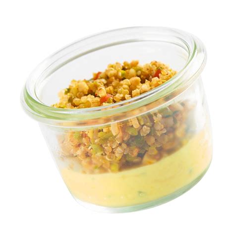Weckglas mit Carob-Cashew Schokocreme