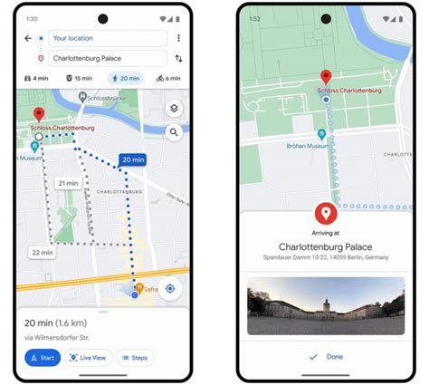 Wegbeschreibung und Lage bei Google Maps
