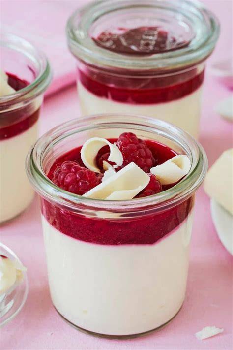 Weiße Schokolade mit Vanillenote im Glas