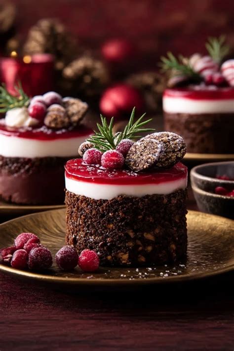Weiße Schokoladeneiskugel mit Beeren und Brownie