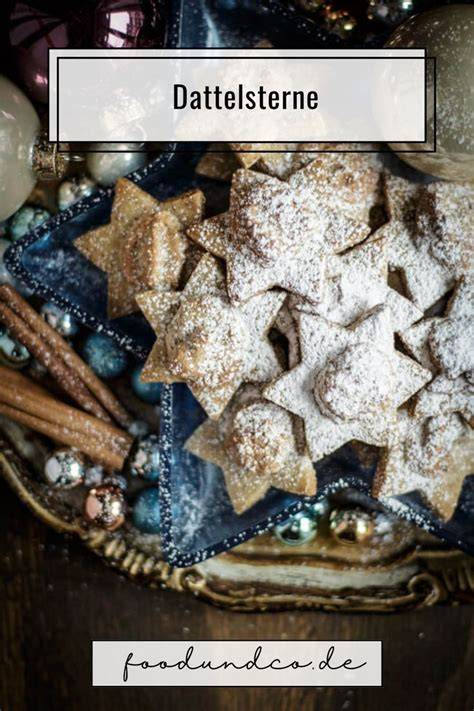 Weihnachtliche Dattelsterne auf Gitter