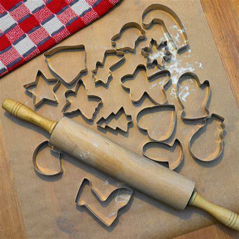 Weihnachtliche Geschenkidee: Schoko-Mürbeteig in Plätzchenform