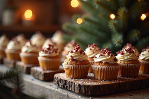 Weihnachtliche Muffins frisch aus dem Grill