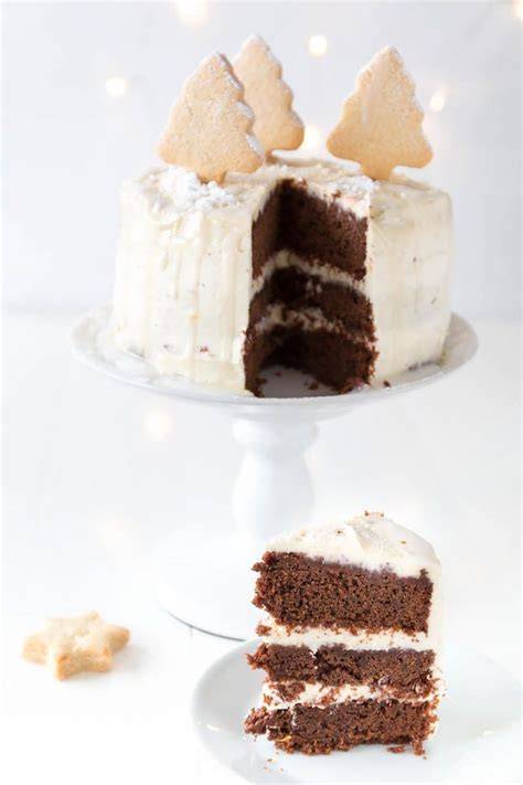 Weihnachtliche Pound Cake Torte