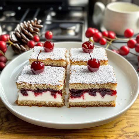 Weihnachtlicher Desserttisch mit Zitronen-Desserts