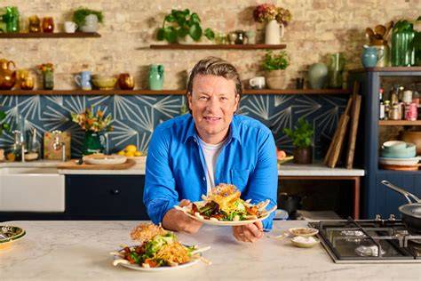 Weihnachtlicher Desserttisch mit typischen Jamie Oliver Naschereien