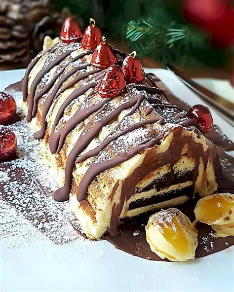 Weihnachtlicher Kartoffelmarzipan-Nusszopf