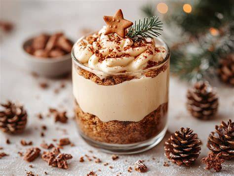 Weihnachtliches Tiramisu mit Lebkuchengewürz und Glühwein