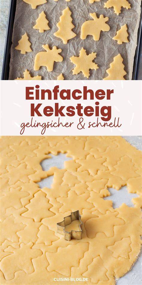 Weihnachtsbaum-Keksteig-Zubereitung