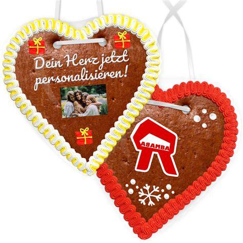 Weihnachtsgeschenk mit individuell bedruckten Lebkuchen
