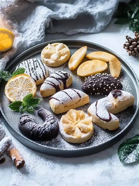 Weihnachtsplätzchen mit Aquafaba-Royal-Icing dekoriert