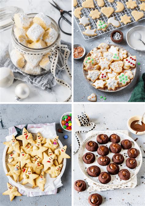 Weihnachtsplätzchen-Auswahl - Überblick