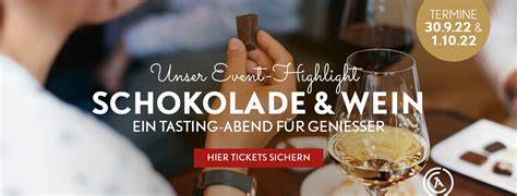 Wein und Schokolade Verkostung: Event-Atmosphäre