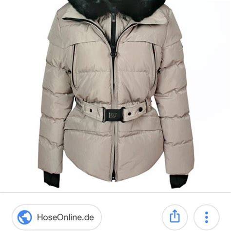 Wellensteyn Damenjacke Biskuit auf einer Parkbank, moderner Stadt-Look