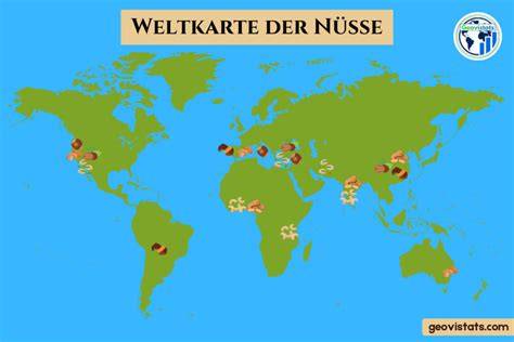 Weltkarte der Waffelvarianten