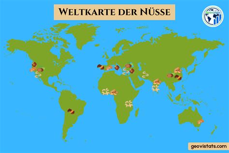 Weltkarte der wichtigsten Kakaoproduktionsgebiete