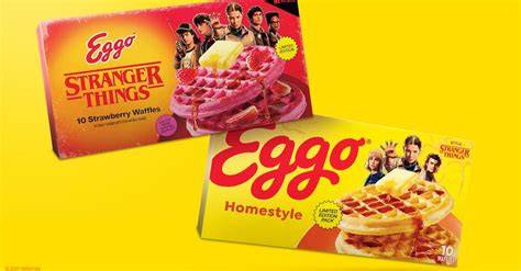 Werbekampagne Eggo x Stranger Things Poster
