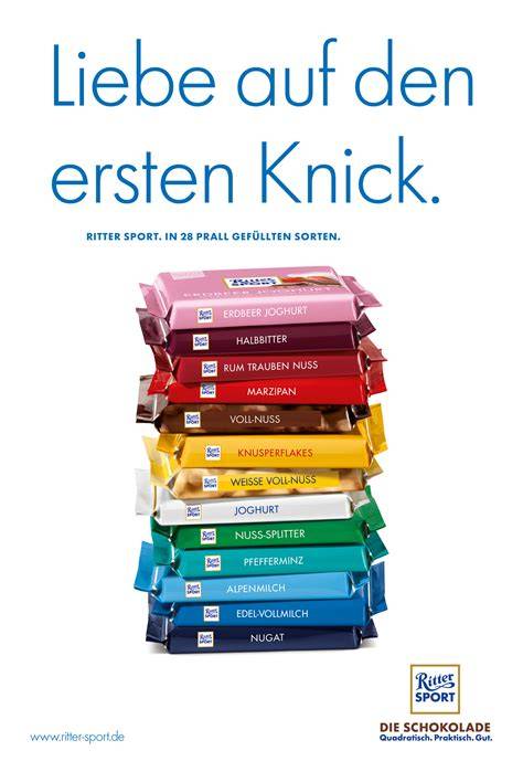 Werbeplakat „Quadratisch. Praktisch. Gut.“