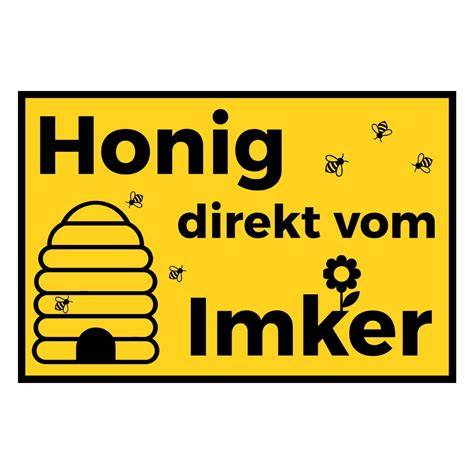 Werbeschild-Honig-direkt-vom-Imker
