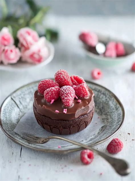 Whiskey Schokoladenkuchen als Dessert für Erwachsene