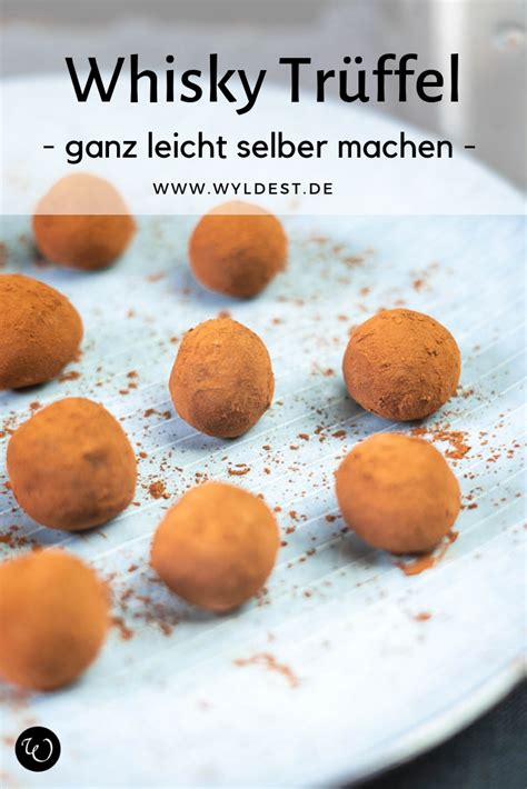 Whisky Trüffel als Geschenk verpackt